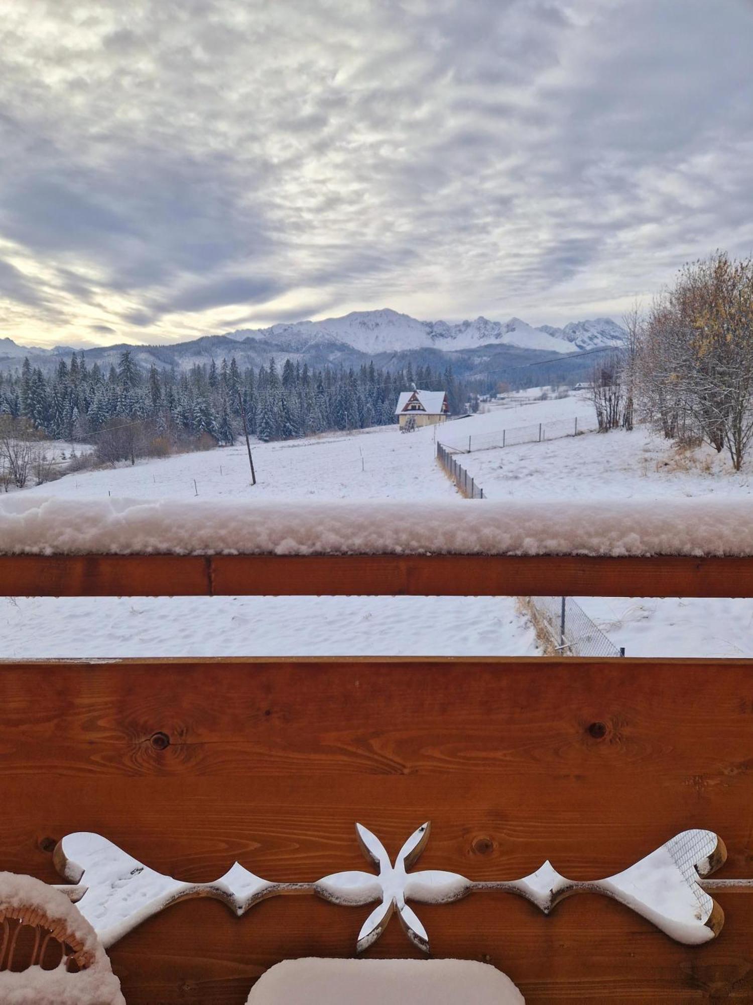 Goralski Domek Lopatowka Z Kominkiem I Bania - Jacuzzi! Murzasichle Exterior foto