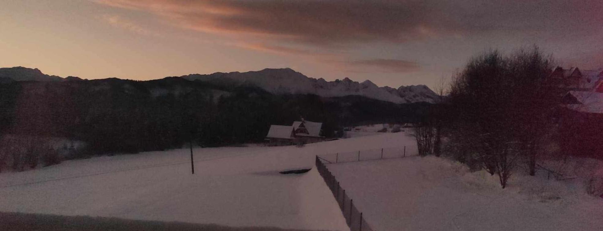 Goralski Domek Lopatowka Z Kominkiem I Bania - Jacuzzi! Murzasichle Exterior foto